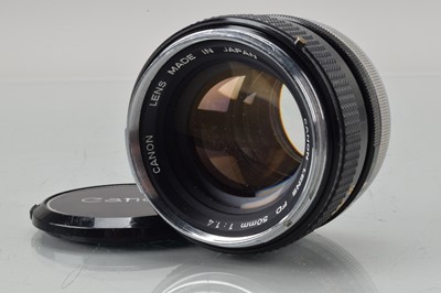 Lot 264 - A Canon FD 50mm f/1.4 Lens