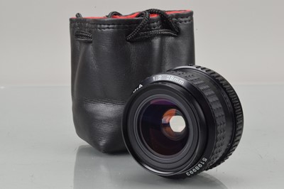 Lot 268 - A SMC Pentax-A 28mm f/2 Lens