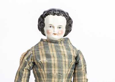 Lot 280 - A German china shoulder-head doll