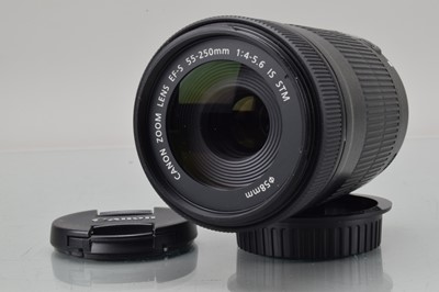 Lot 288 - A Canon EF-S 55-250mm f/4-5.6 IS STM Lens.