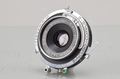 Lot 302 - A Schneider Kreuznach Angulon 90mm f/6.8 Lens