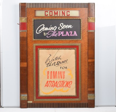 Lot 366 - A ''Coming Soon'' Cinema Film Advertising Panel