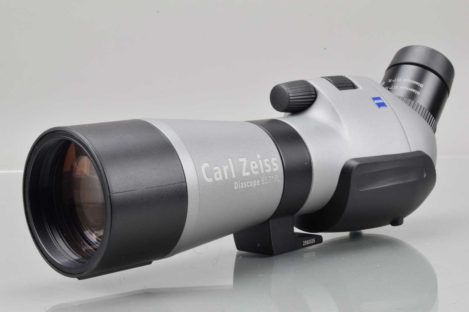 Lot 421 - A Carl Zeiss Diascope 65 T* FL Spotting Scope