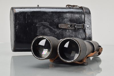 Lot 435 - A Pair of Carl Zeiss Jena VIII 1917 D.F. 10 x 50 WWI Binoculars