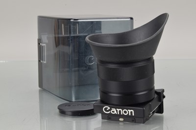 Lot 442 - A Canon Waist Level Finder FN 6X