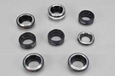 Lot 451 - A Group of Lens Mount Adapters