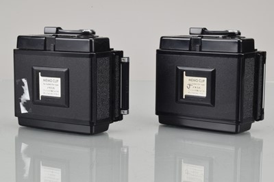 Lot 455 - Two Mamiya RB67 Pro SD 120 Backs