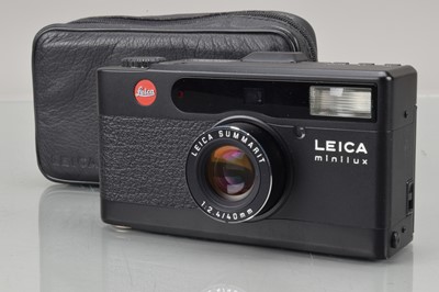 Lot 474 - A Leica Minilux Camera