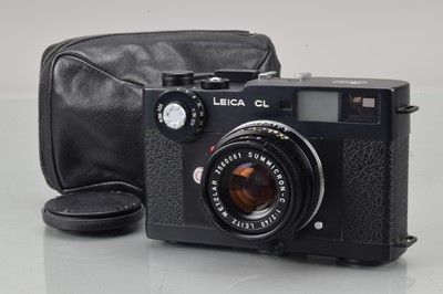 Lot 475 - A Leitz Wetzlar Leica CL Rangefinder Camera