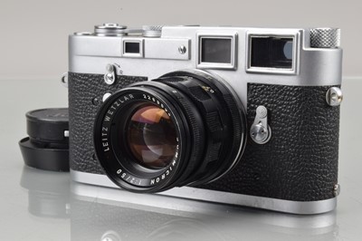 Lot 478 - A Leitz Wetzlar Leica M3 Rangefinder Camera
