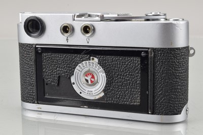 Lot 478 - A Leitz Wetzlar Leica M3 Rangefinder Camera