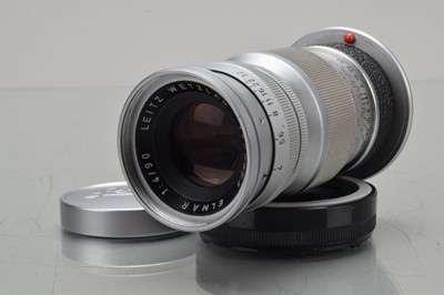 Lot 483 - A Leitz Wetzlar Elmar 90mm f/4 Lens