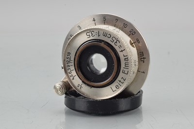 Lot 495 - A Leitz Elmar 3.5cm f/3.5 Lens