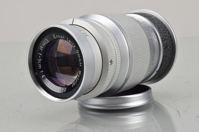 Lot 499 - A Leitz Wetzlar Elmar 9cm f/4 Lens