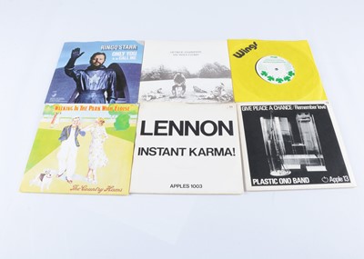 Lot 96 - Solo Beatles 7" Singles