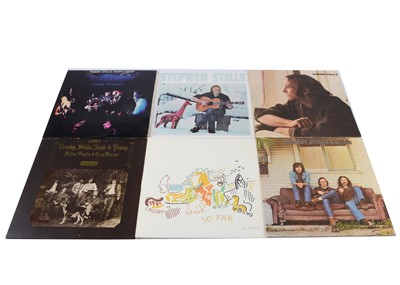 Lot 156 - Crosby / Stills / Nash / Young LPs