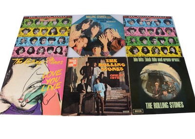 Lot 194 - Rolling Stones LPs