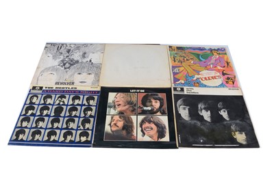 Lot 198 - Beatles LPs