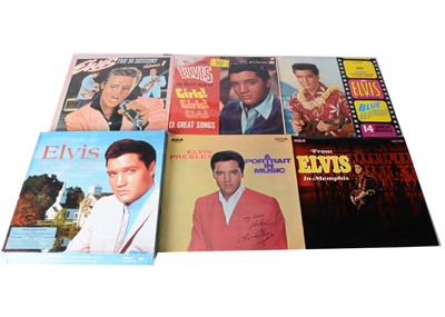 Lot 216 - Elvis Presley LPs / Box Set