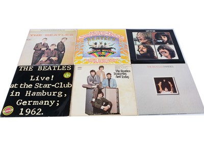 Lot 219 - Beatles LPs