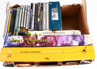 Lot 279 - Nick Drake / Fairport Convention and related CDs / Box Sets
