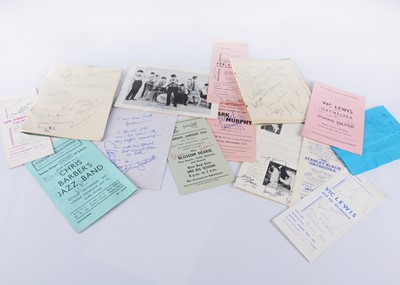 Lot 361 - Jazz Artists / Signatures