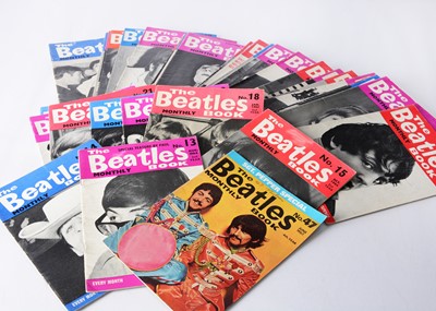 Lot 376 - Beatles Monthly Magazines plus