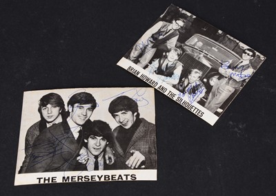 Lot 382 - Merseybeats / Silhouettes Signatures