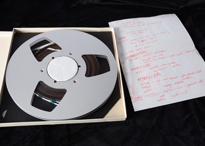 Lot 386 - Yes / Steve Howe Studio Tape