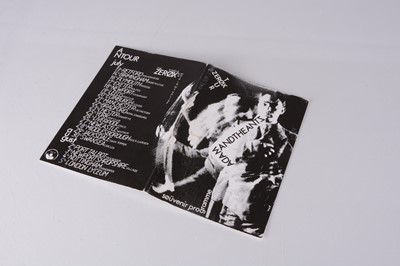 Lot 397 - Adam and the Ants Tour Programme