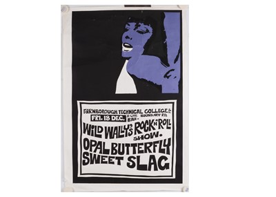 Lot 402 - Opal Butterfly / Hawkwind Concert Poster