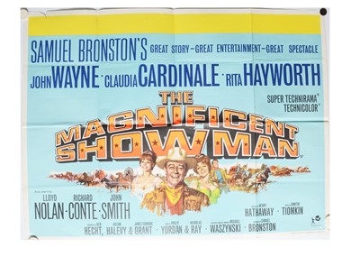 Lot 412 - The Magnificent Showman (1964) Quad Poster