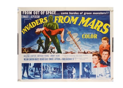 Lot 421 - Invaders From Mars (1953) Film Poster