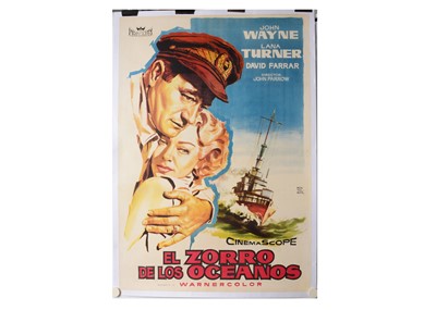 Lot 433 - Linen Backed Film Posters