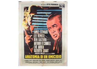 Lot 435 - Anatomy Of A Murder (1959) Italian Film Poster
