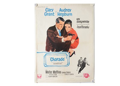 Lot 439 - Charade (1963) French Moyenne Film Poster