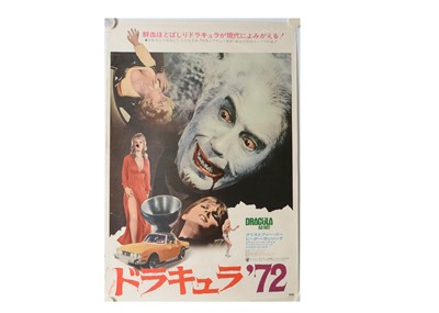 Lot 451 - Dracula AD 1972 (1972) Japanese B2 Film poster