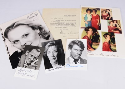 Lot 468 - Actor Photos / Signatures