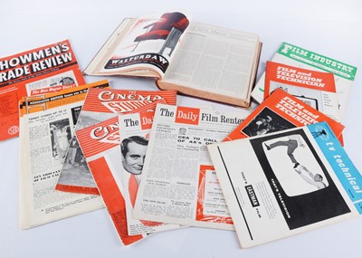 Lot 481 - Kine Weekly / Cinema Studio / Pathe & Elstree News plus