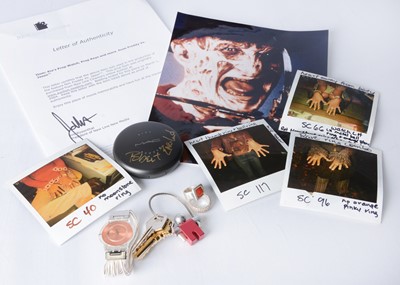 Lot 488 - Freddy Vs Jason Film Prop / 'Freddy' Signature