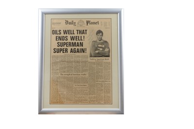 Lot 489 - Superman Film Prop / Signature