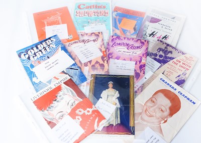 Lot 490 - Theatre Programmes / Variety Shows 1940s to 1960s