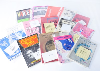 Lot 491 - Theatre Programmes / Variety Shows 1940s to 1980s