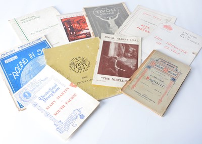 Lot 497 - Theatre Programmes