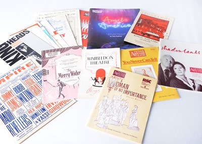 Lot 500 - Theatre Programmes Plays / Musicals