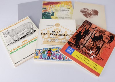 Lot 510 - Royal Film Performance Programmes