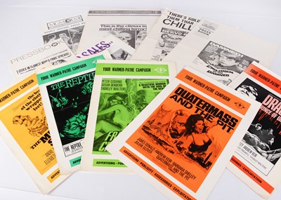 Lot 519 - Horror Film Press / Campaign Books