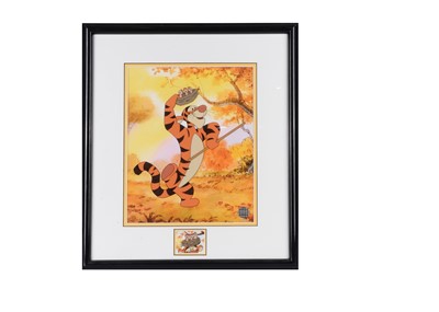Lot 525 - Walt Disney Sericel / Tiggerific