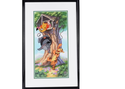 Lot 527 - Walt Disney Sericel / Swingtime with Eeyore