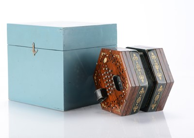Lot 545 - Wheatstone Concertina